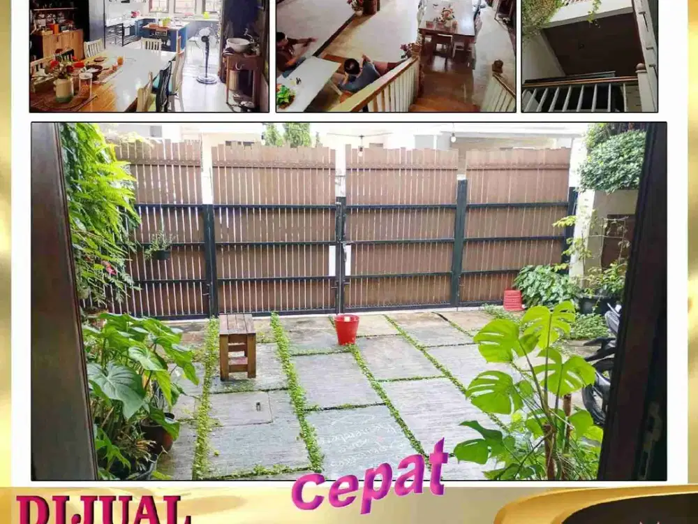 DIJUAL RUMAH 3 LANTAI DI PERMATA BUANA KEMBANGAN JAKARTA BARAT