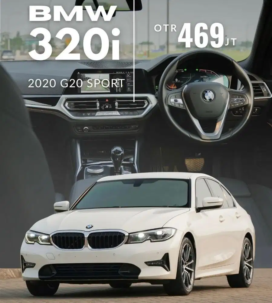 BMW 320i Sport 2020 Laser Light G20 White Warranty! 330i c200 e250