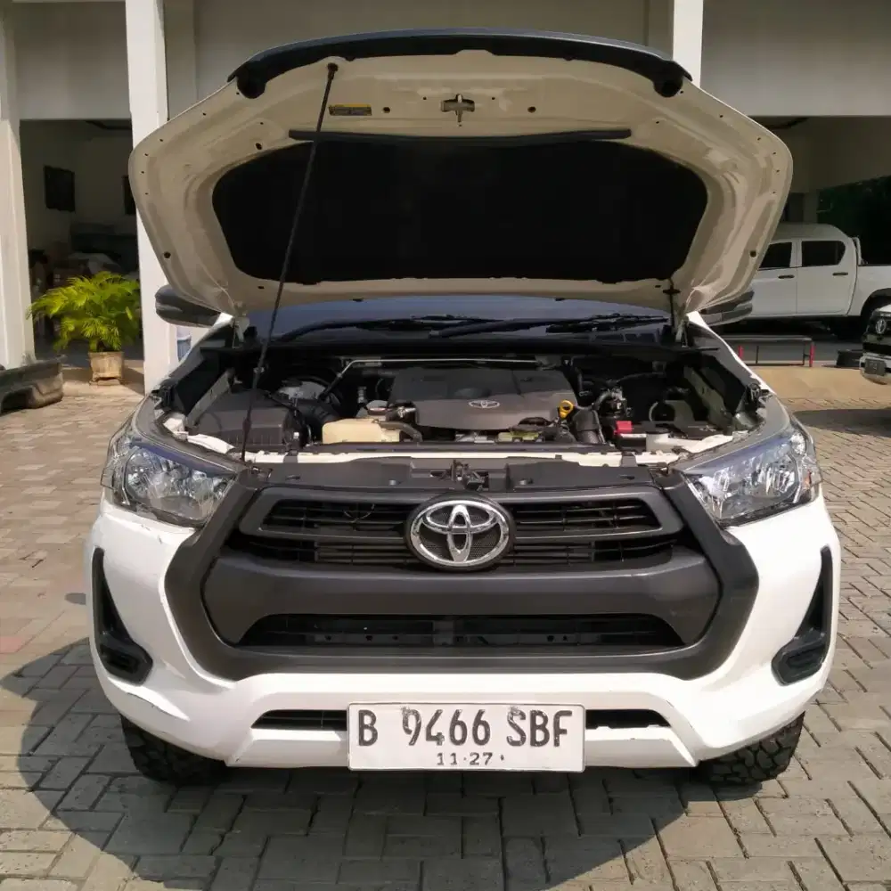 TOYOTA HILUX DC 2.4E M/T 4X4 2023 NIK 2022 PUTIH ORIGINAL NOPOL B JKT
