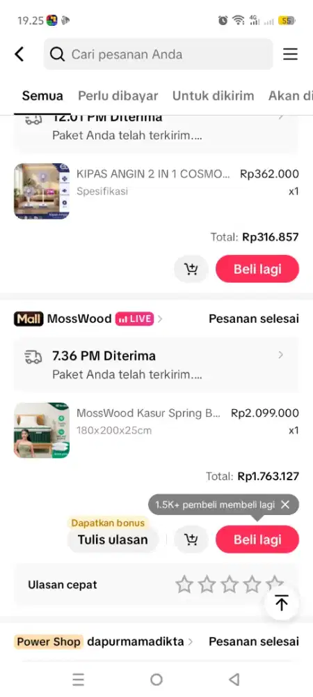DI JUAL KASUR BARU MEREK MOOSWOOD