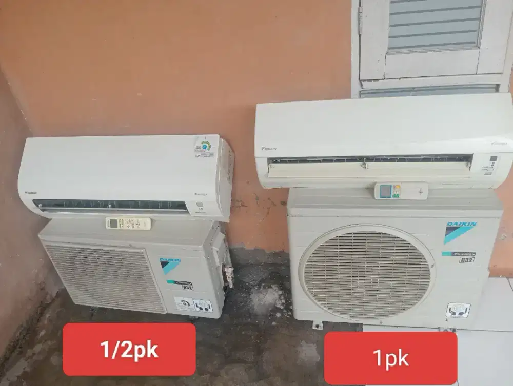 Ac Daikin tailand inveter 1/2pk mulus full ory plus pasang