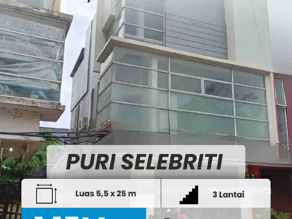 DIJUAL RUKO STRATEGIS PURI SELEBRITI 1, BATU BESAR, NONGSA, BATAM