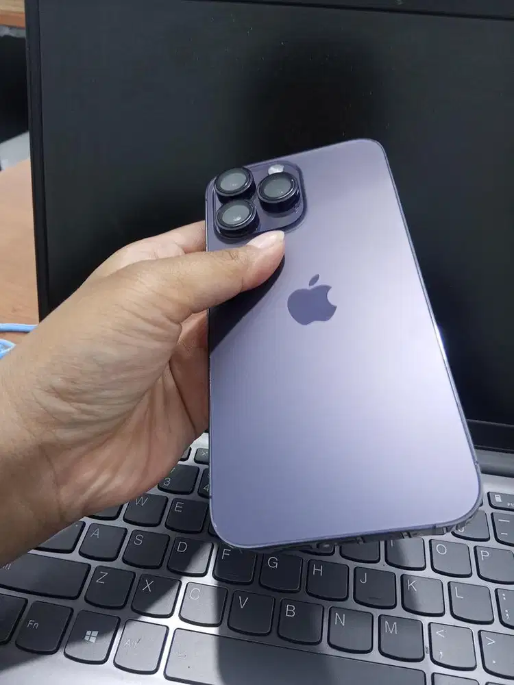 iphone 14 promax 256gb deep purple resmi digimap / ibox