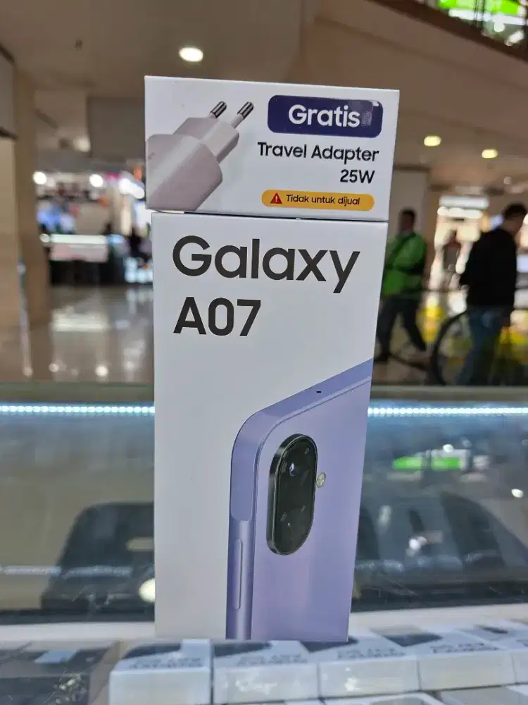 Samsung A07 RAM6 ROM128 MediaTek Helio G99 ,5000mAh ,IP54, 90Hz