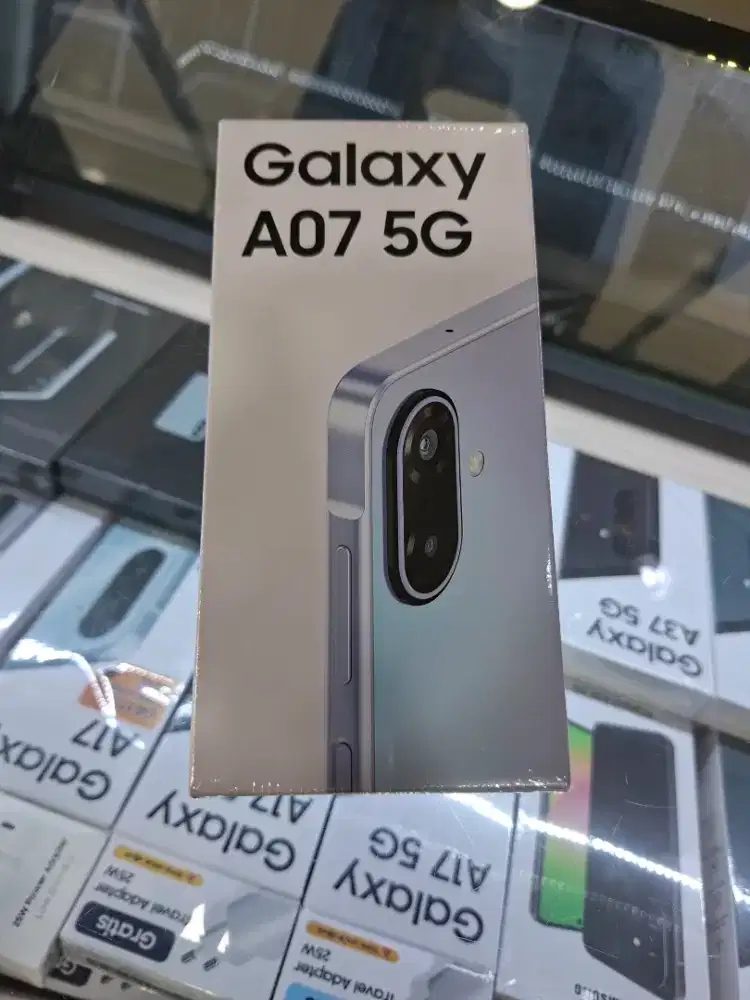 SAMSUNG A07 5G RAM6 ROM128 ,Dimensity 6300 6nm, 6000mAh, 120Hz Display
