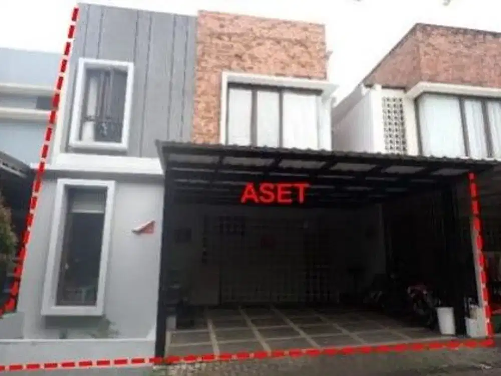 Di Jual Lelang Rumah 2 Lantai di Perumahan Ndalem Jagakarsa, Jalan Moch Kahfi I Kav. I Blok I, Kelurahan Ciganjur, Kecamatan Jagakarsa, Kota Administr