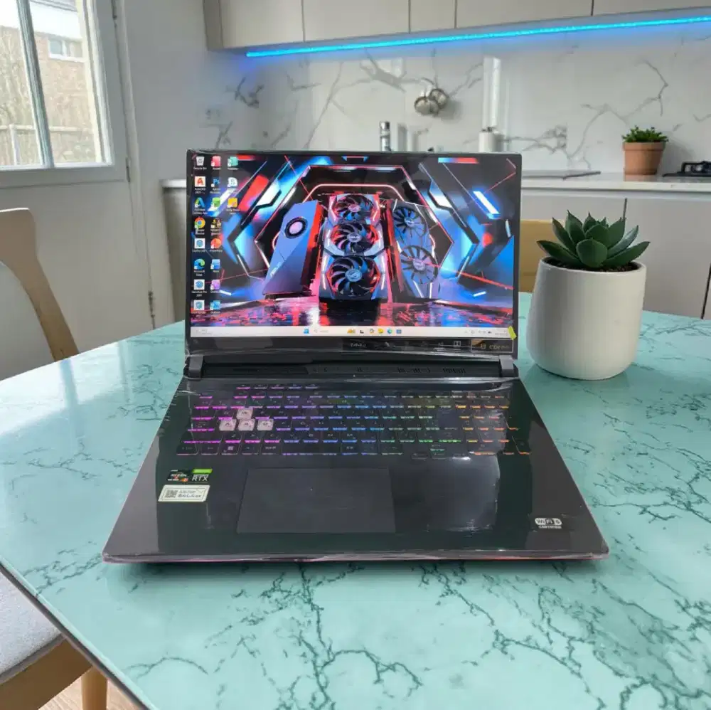 [ROG RTX] Monster Gaming Asus ROG STRIX 17 Ram 16Gb/Ssd 512Gb Rtx 4Gb