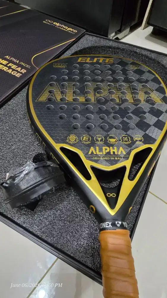 Raket padel Alpha super carbon