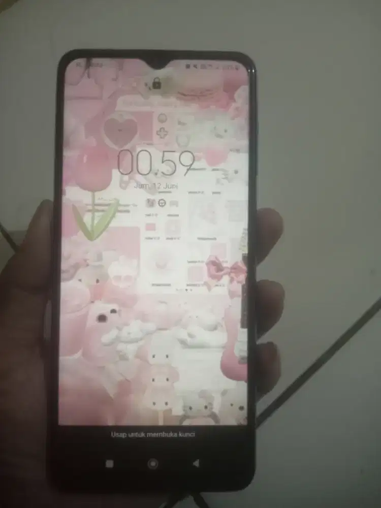 Samsung M12 ram 4 GB  lupa pola
