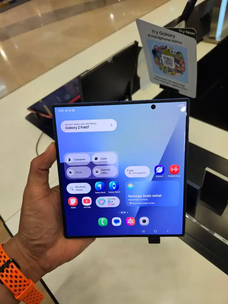 SAMSUNG GALAXY Z FOLD7 GRATIS BUDS4 + SPEAKER PREMIUM + ANTIGORES