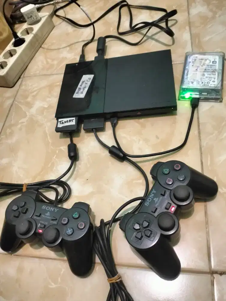 PS2 Slime Seri 9 Matrix Hardisk External 500GB
