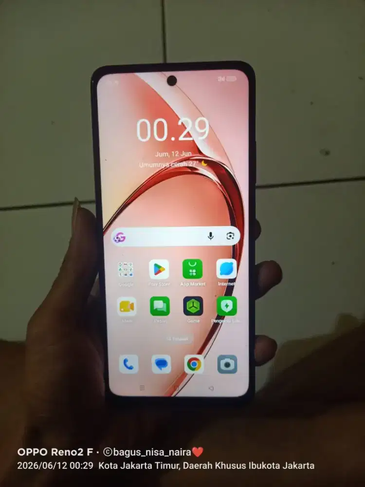 oppo a5i 4+4/128 fullsett