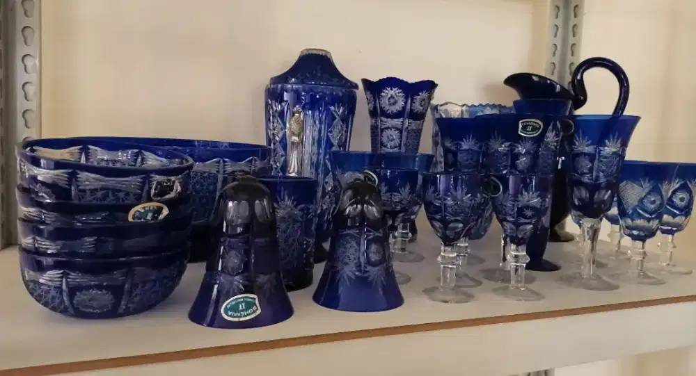 Bohemia Czech Crystal jual sepaket seperti di foto