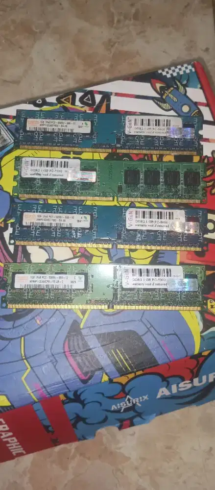 Ram DDR 2 kapasitas 1 Gb