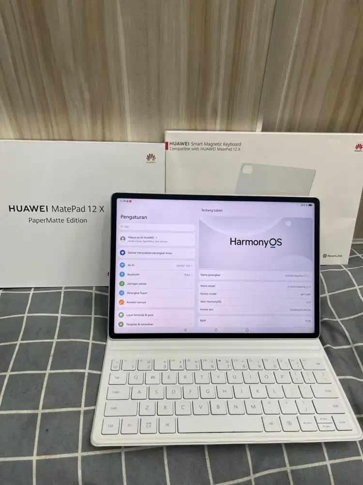 HUAWEI MATEPAD 12X papermate edition ram 12/256Gb include keyboard