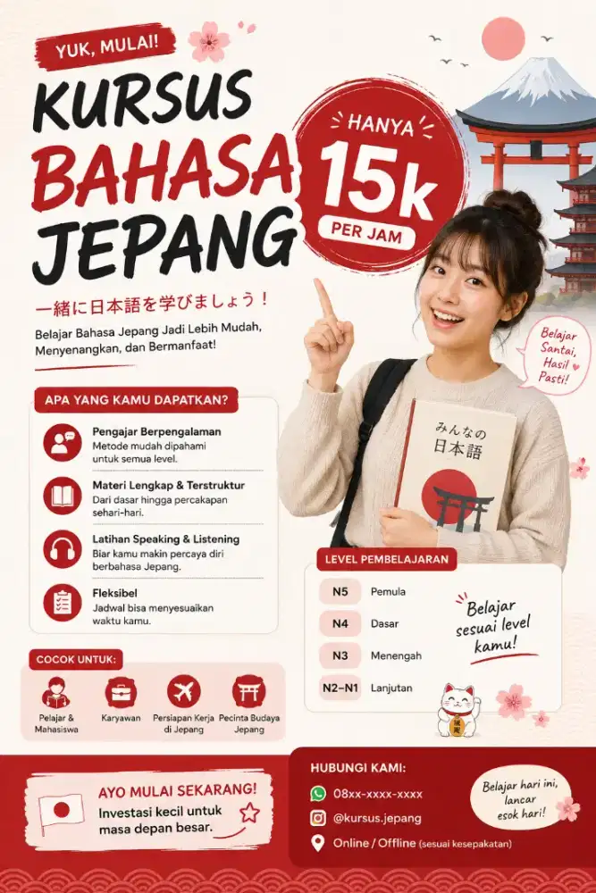 Kursus bahasa jepang
