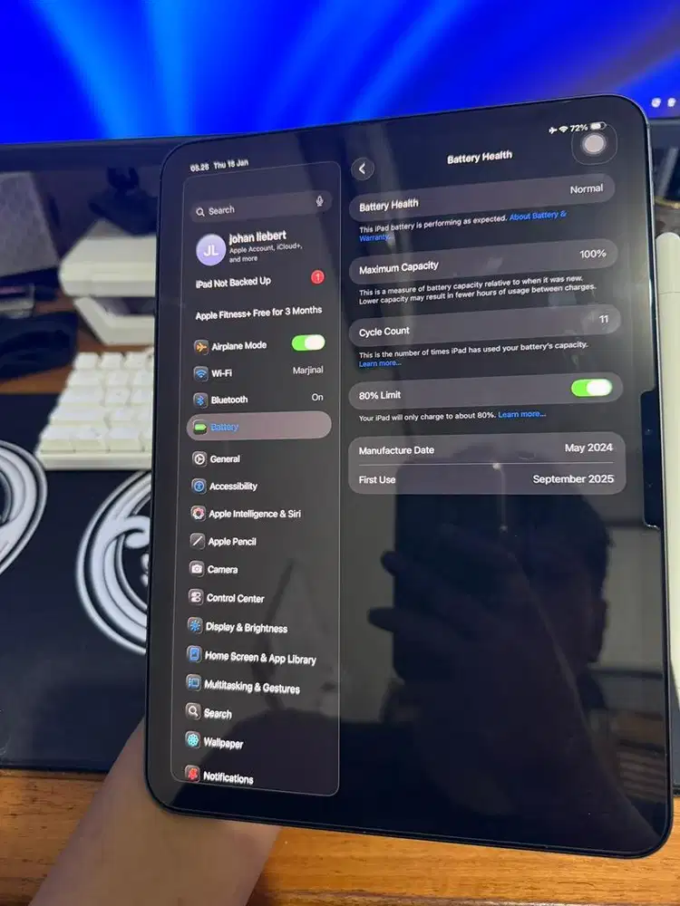 IPAD PRO M4 256 GB 11 inch IBOX Wifi only