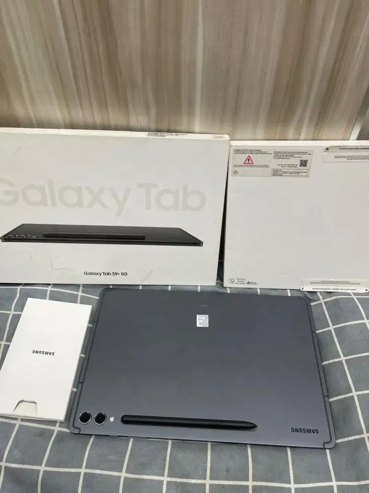 samsung Galaxy Tab S9+ plus (celuler+wifi bisa kartu) 5G 12/256gb sein