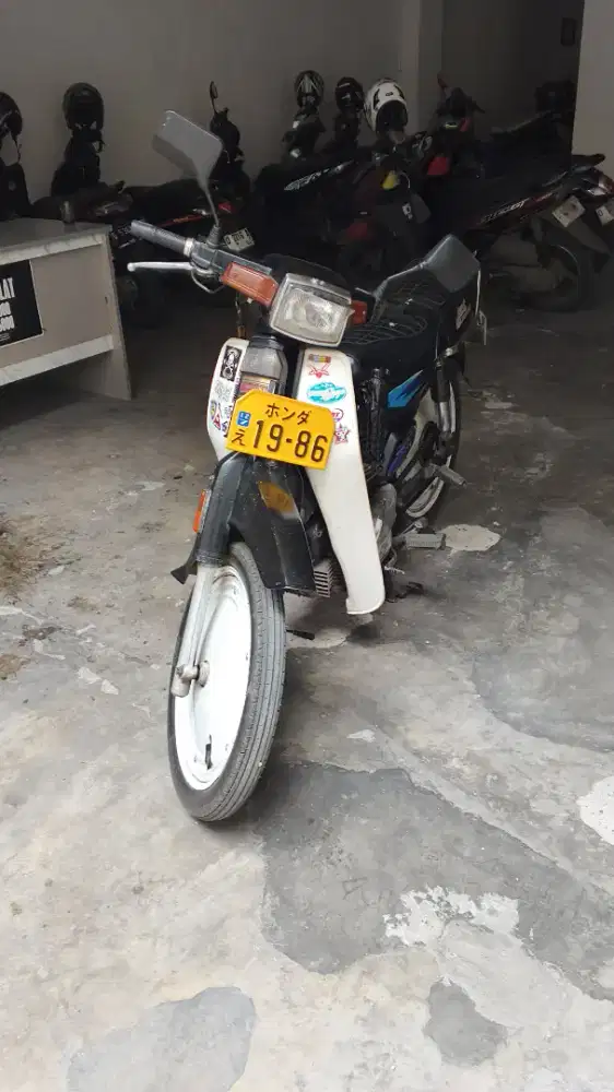 SUZUKI RC100 BRAVO TAHUN 1997 PAJAK MATI