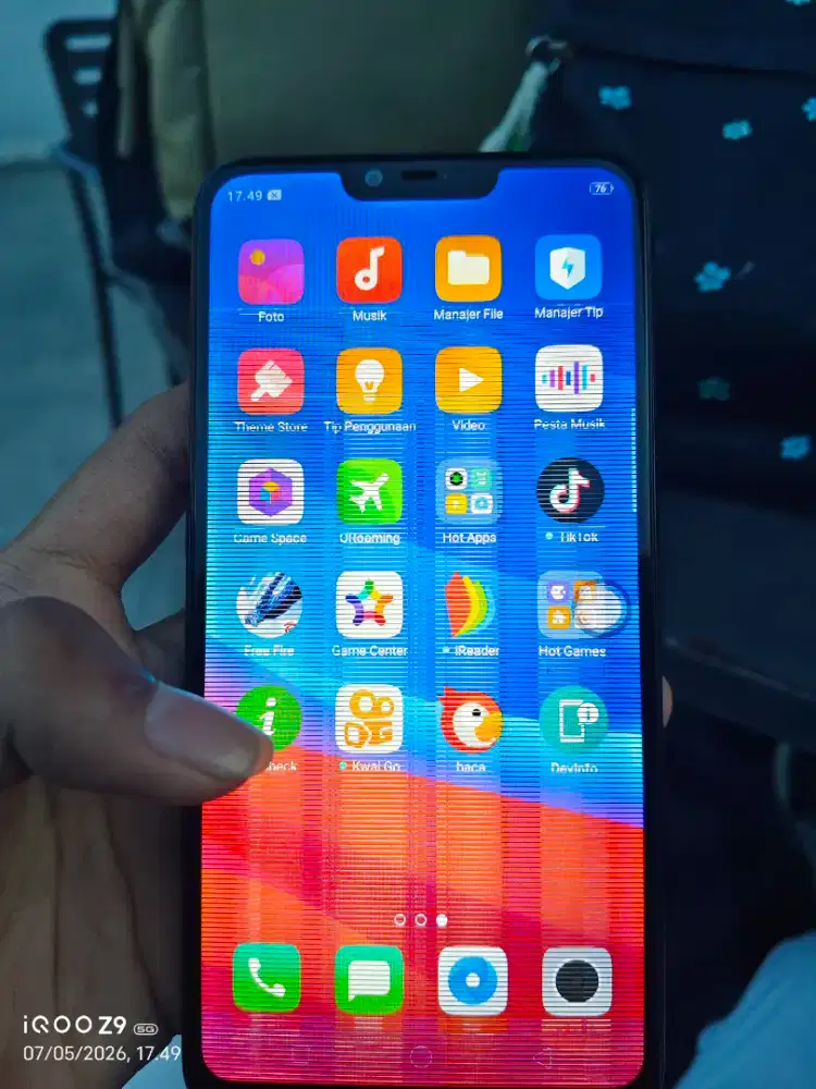 Oppo a3s HP batangan