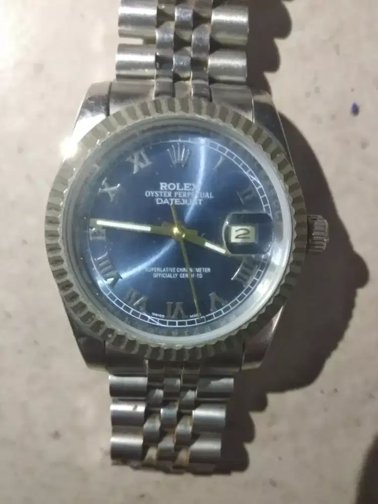 Rolex Jam Tangan Datejust Blue Dial