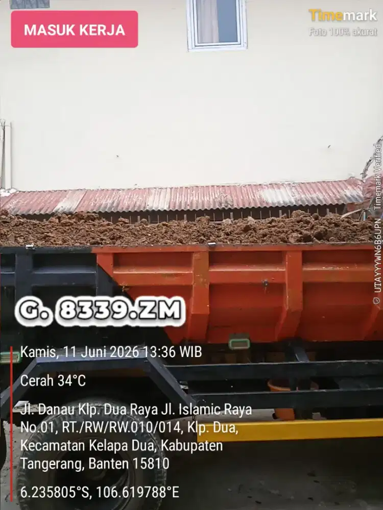 Jasa buang puing dan sampah