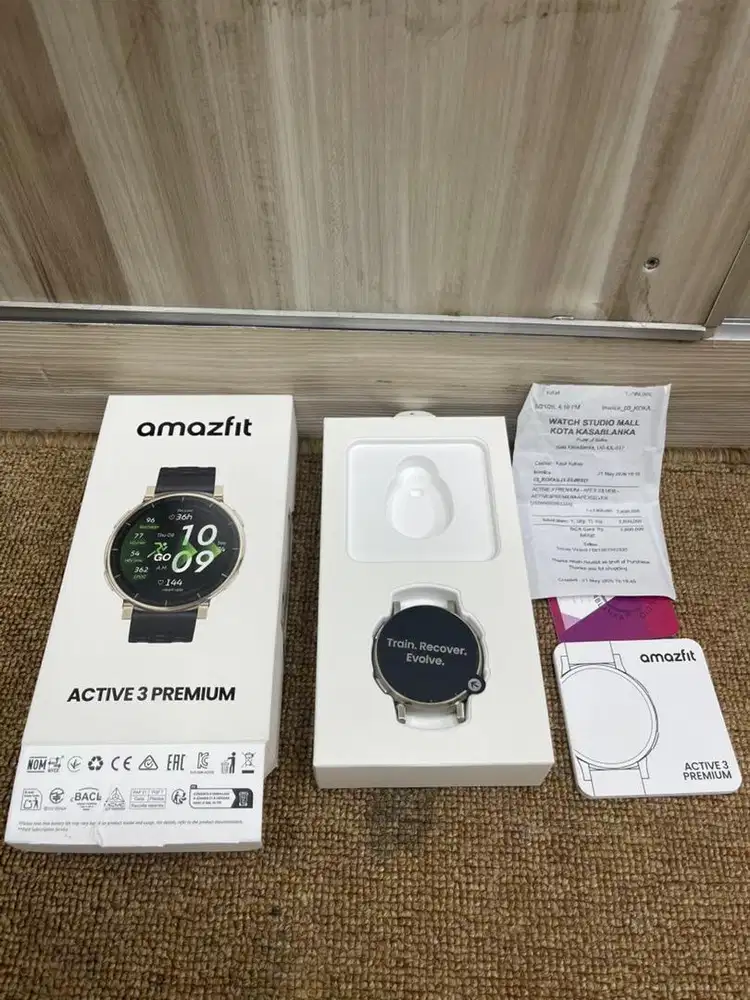 AMAZFIT ACTIVE 3 PREMIUM ORIGINAL GARANSI RESMI