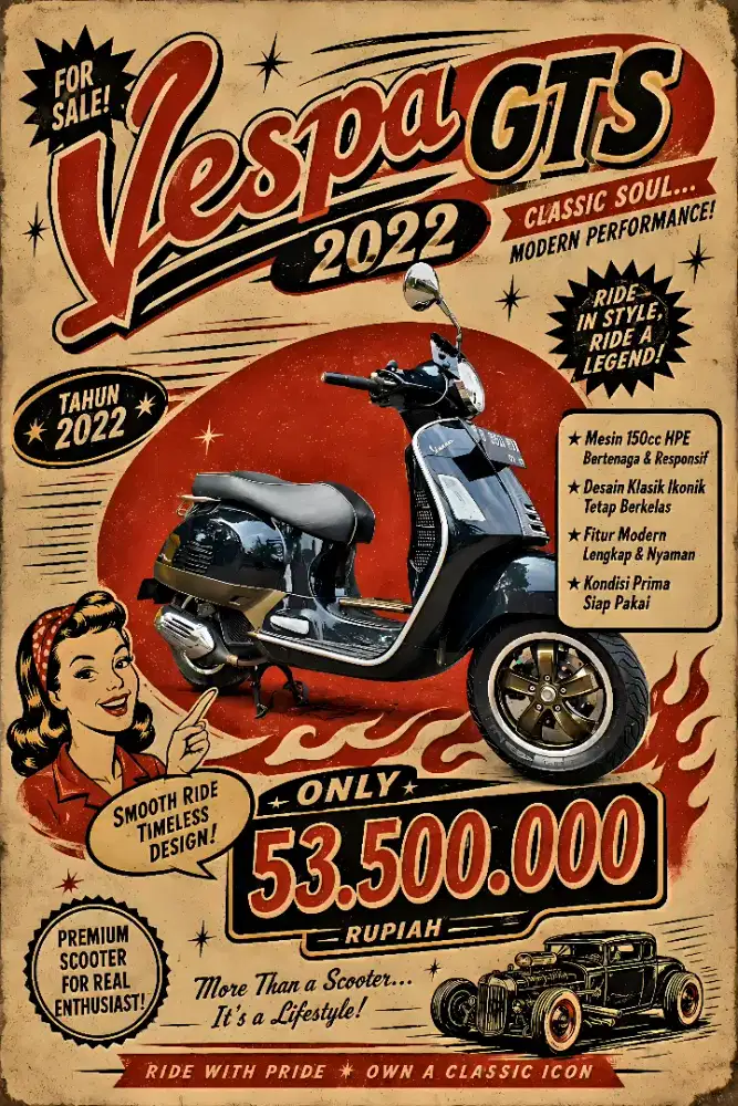 Vespa gts 150 iget 2022