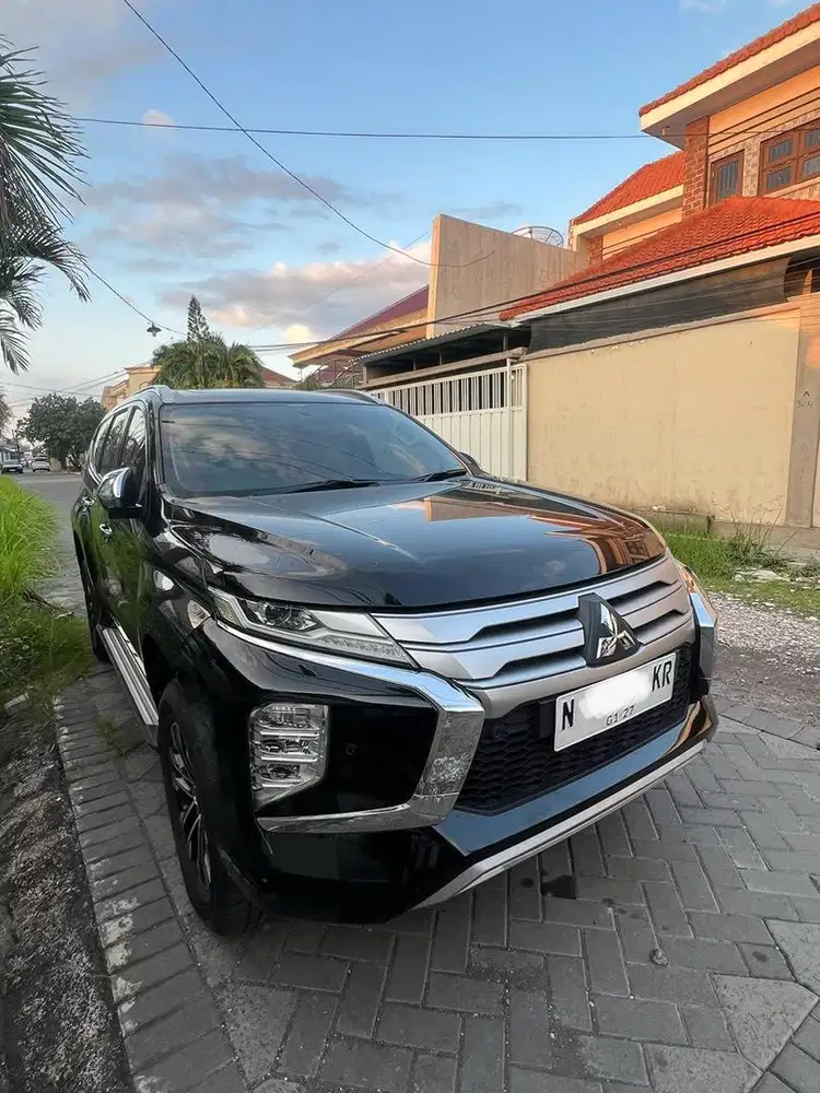 Km30rb pajero sport dakar 2022 tg1 dr baru full orisinil