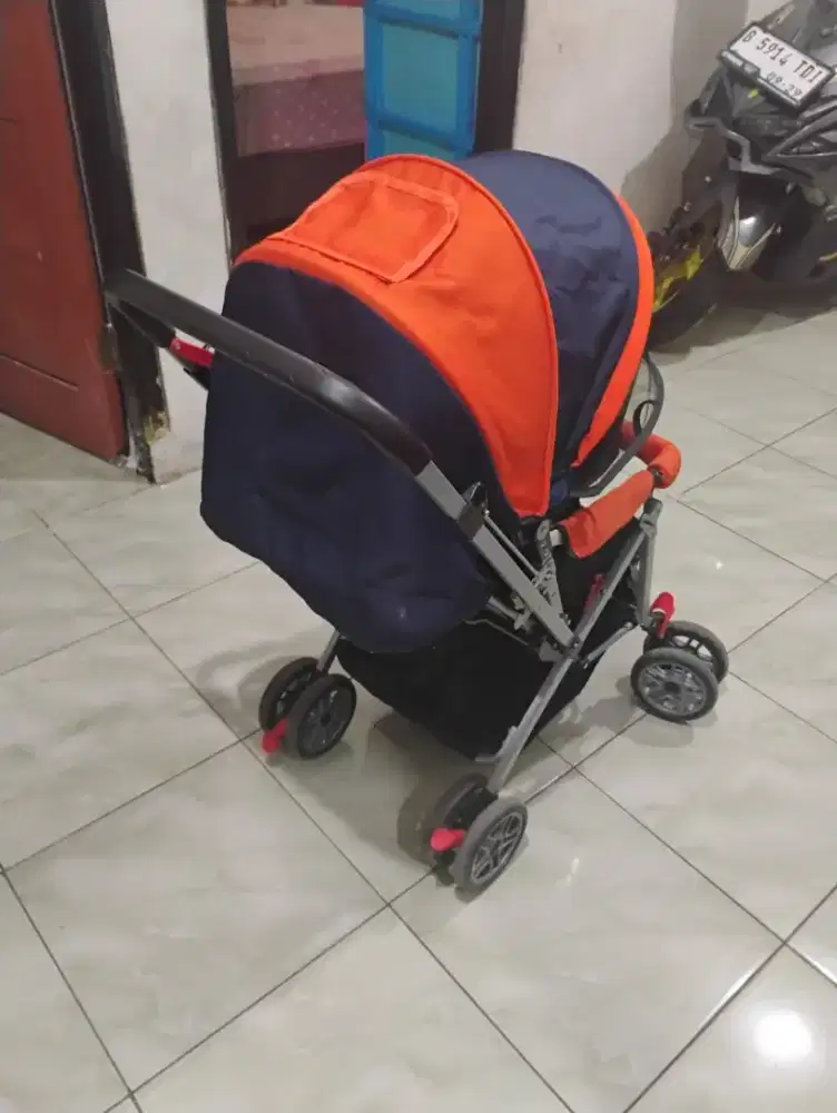 Stroller Pliko (Orange)