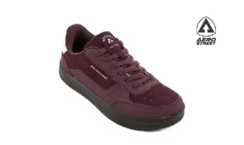 Sepatu Aerostreet Austin Maroon