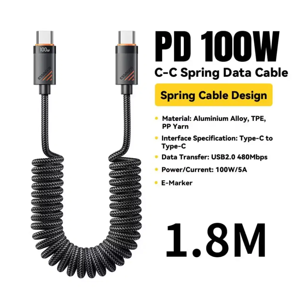 Kabel Charger Type-C to Type-C