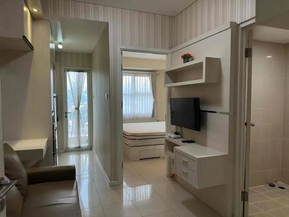 DISEWAKAN 1 BR Full Furnish lantai 17 Mountain View Apartmen Parahyangan Residence Bandung