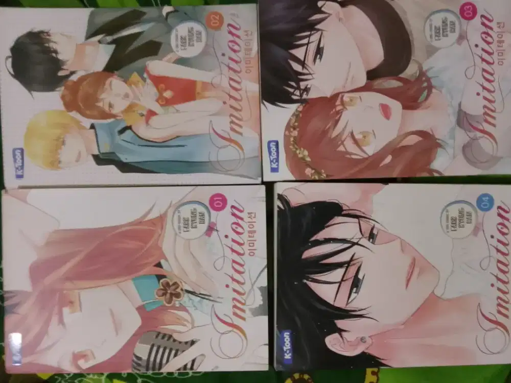 KOMIK IMITATION VOL 1 SAMPAI 4 (50RB/4BUKU)