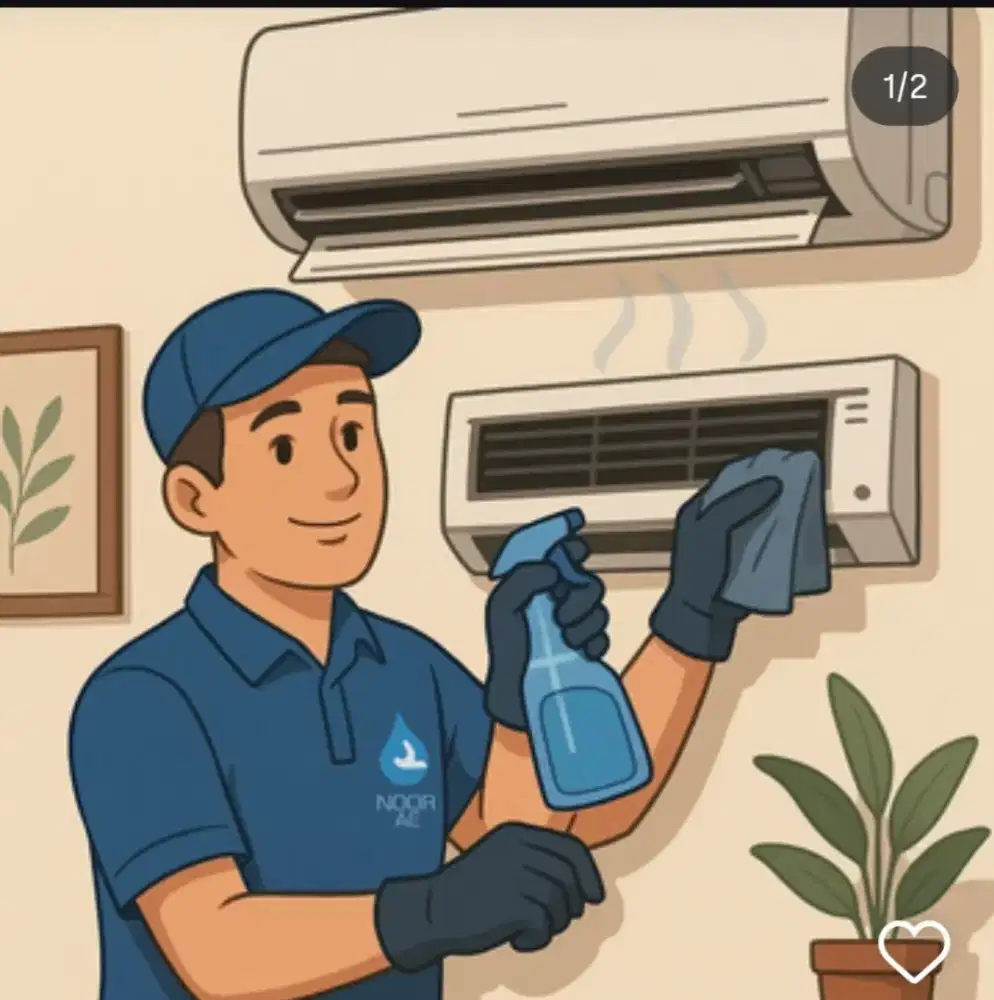 Cuci dan servis ac