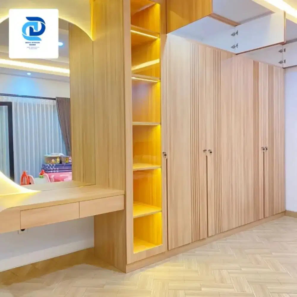 Kitchenset bedset serta semua furnis custom freedesain murmer bersaing