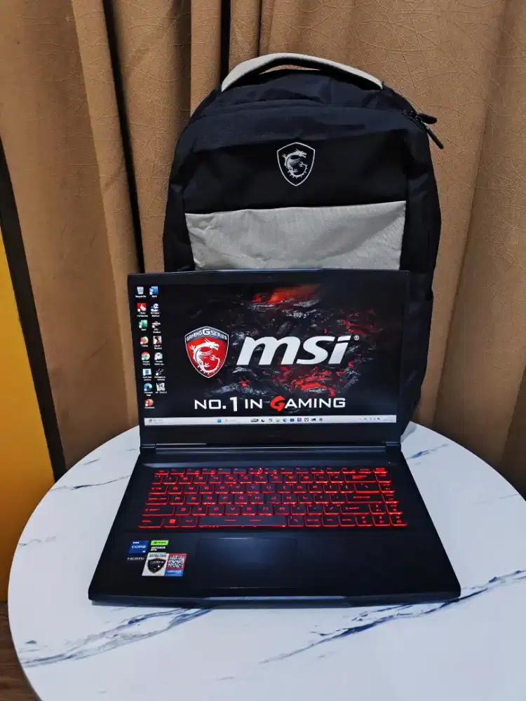 MSI THIN GROVE MULUS LIKE NEW GEN 12 [RAM 8GB SSD 512GB RTX 3050]