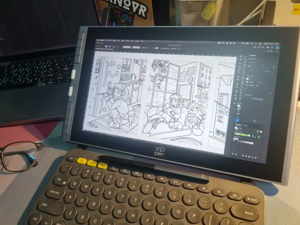 XP Pen Artist 12 3rd Gen (baru 1 bulan)