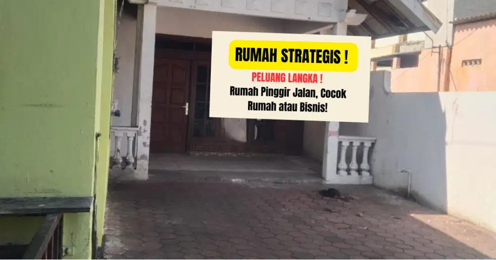 RUMAH SEWA PALING STRATEGIS HARI INI!