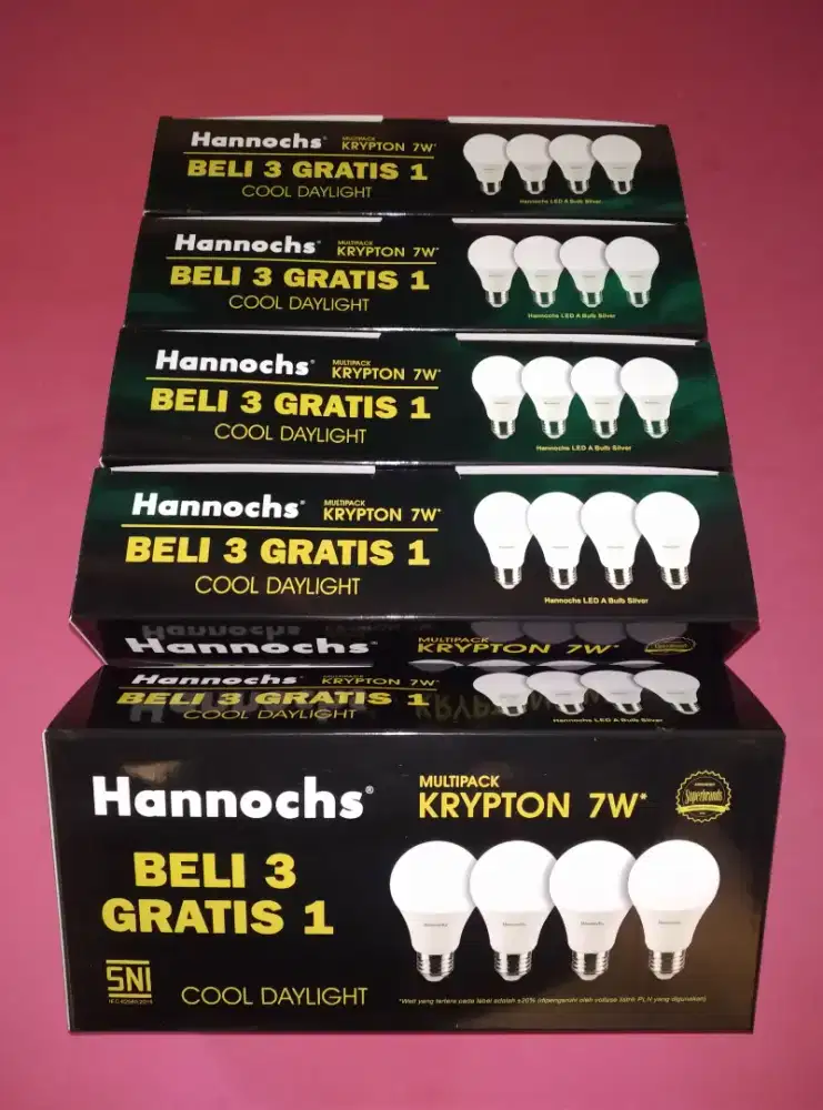 paket hemat lampu led hannochs
jamin baru dan ori siap antar