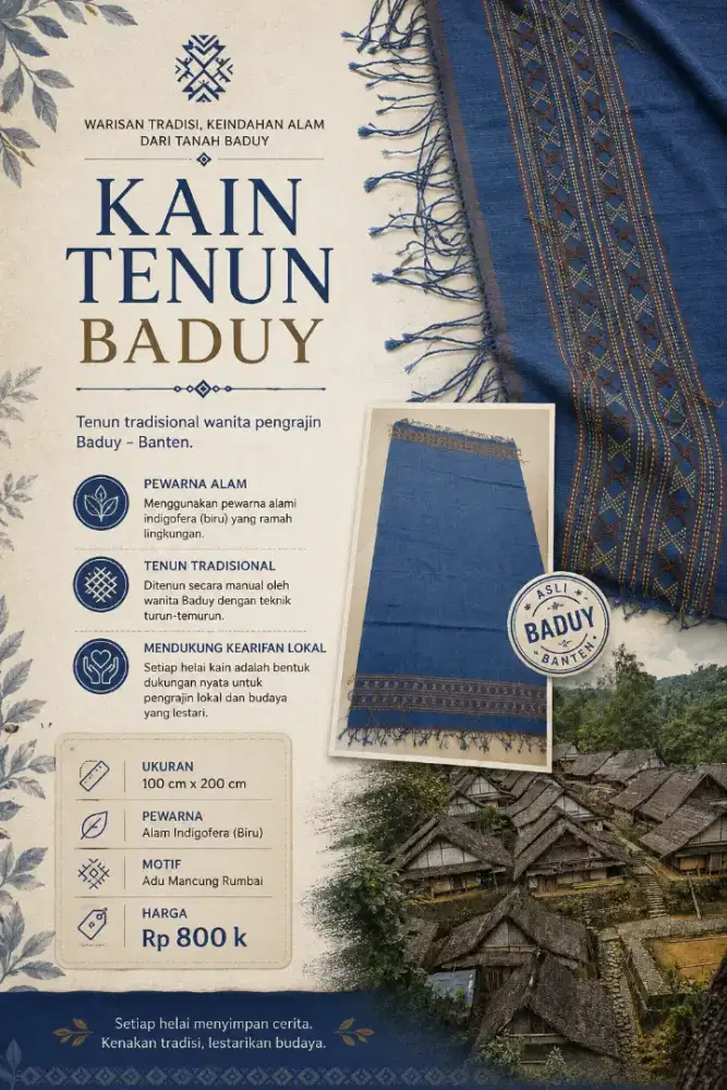 KAIN TENUN BADUY