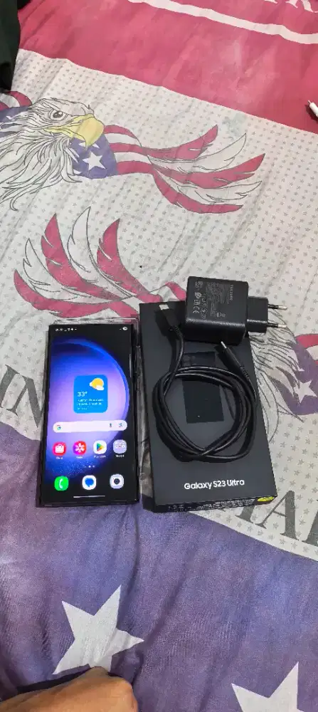 Jual atau Tuker tambah. Samsung S23 Ultra Fullset 12/256gb