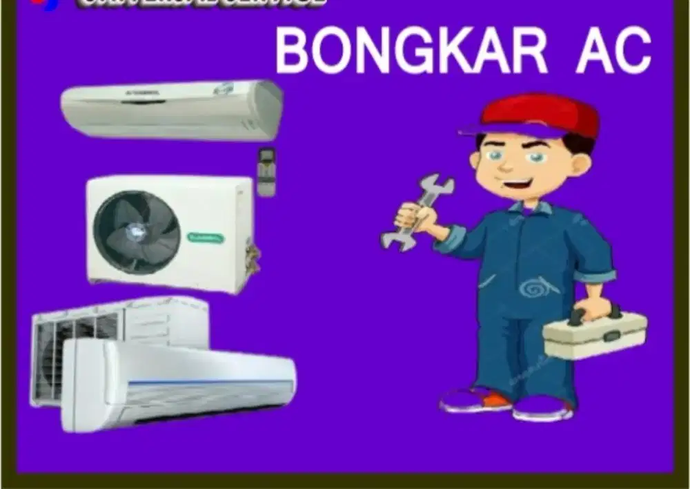 Cuci dan servis ac