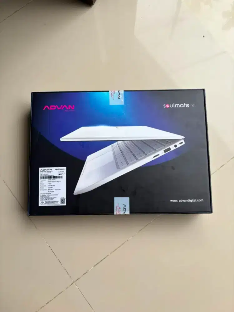 ADVAN Soulmate X1 AMD 3020e 14 FHD - BNIB Baru Masih Segel