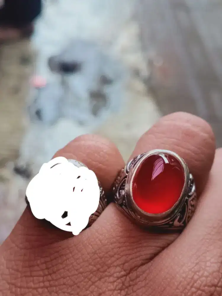 Batu akik red baron