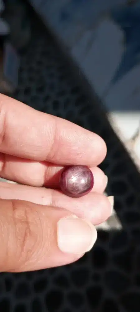 Batu Ruby star mulus