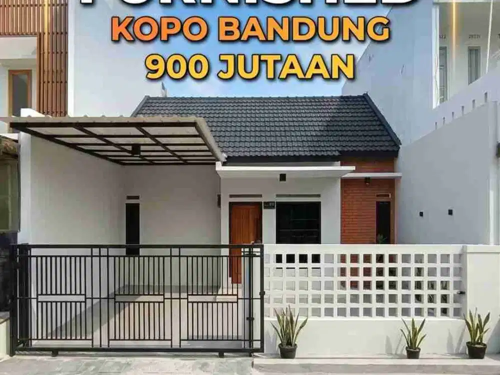 rumah baru full full furnish di kopo sukamenak