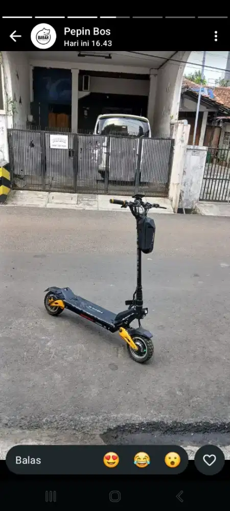 Otopet minus send kiri copot tapi sudah di lem