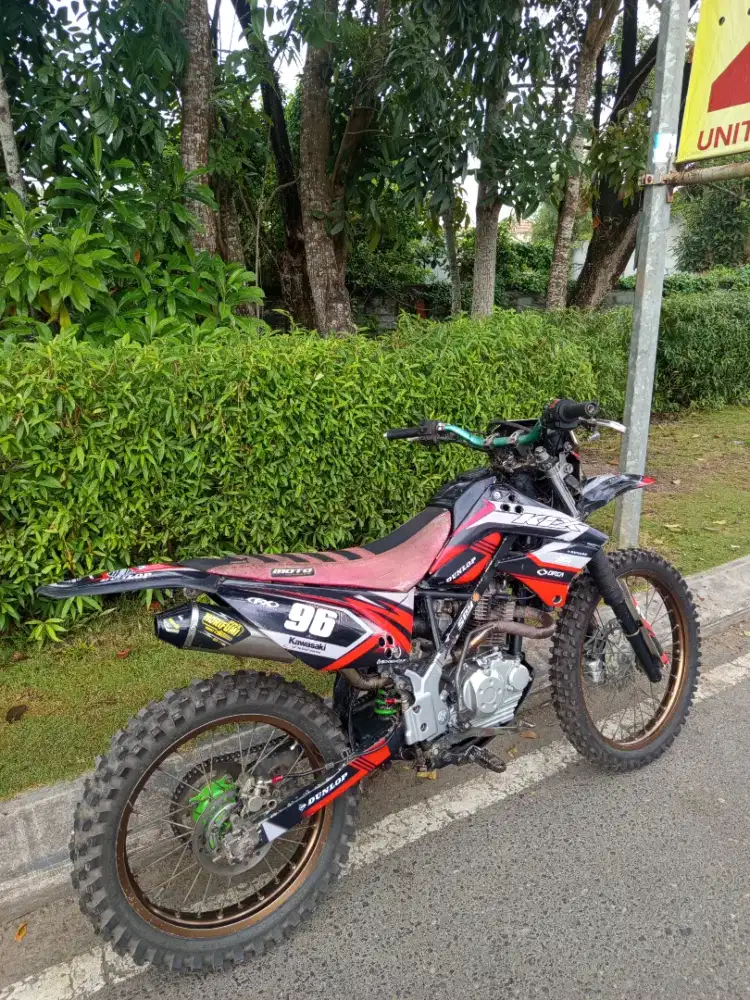 Trail KLX surat lengkap