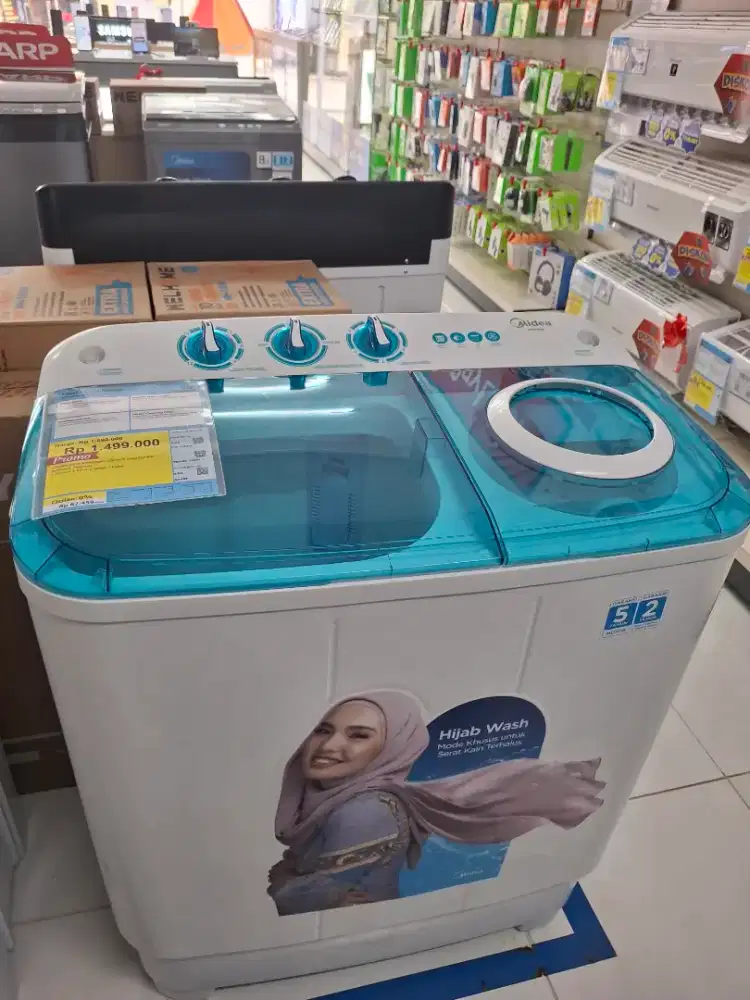 MESIN CUCI CICILAN MULAI 100RBUAN